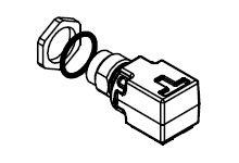 Brad® ER1PADAPTER90