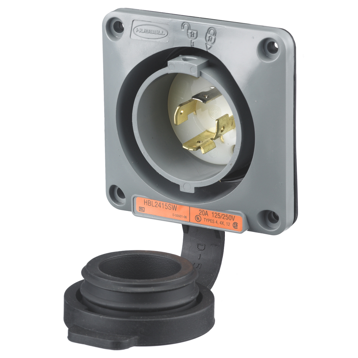 Wiring Device-Kellems HBL2415SW