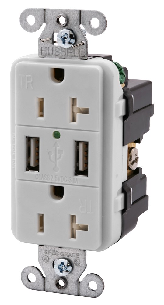 Wiring Device-Kellems USB20X2OW