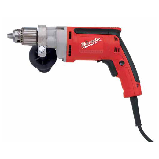 Milwaukee® 0299-20 Grounded Heavy Duty Electric Drill, 1/2 in Keyed Chuck, 120 VAC, 0 to 850 rpm Speed, 12-13/64 in OAL
