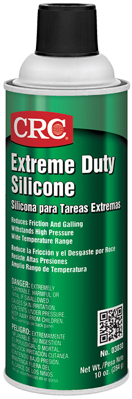 CRC Extreme Duty Silicone Lubricant 15 oz Spray Can - Gift Wrap