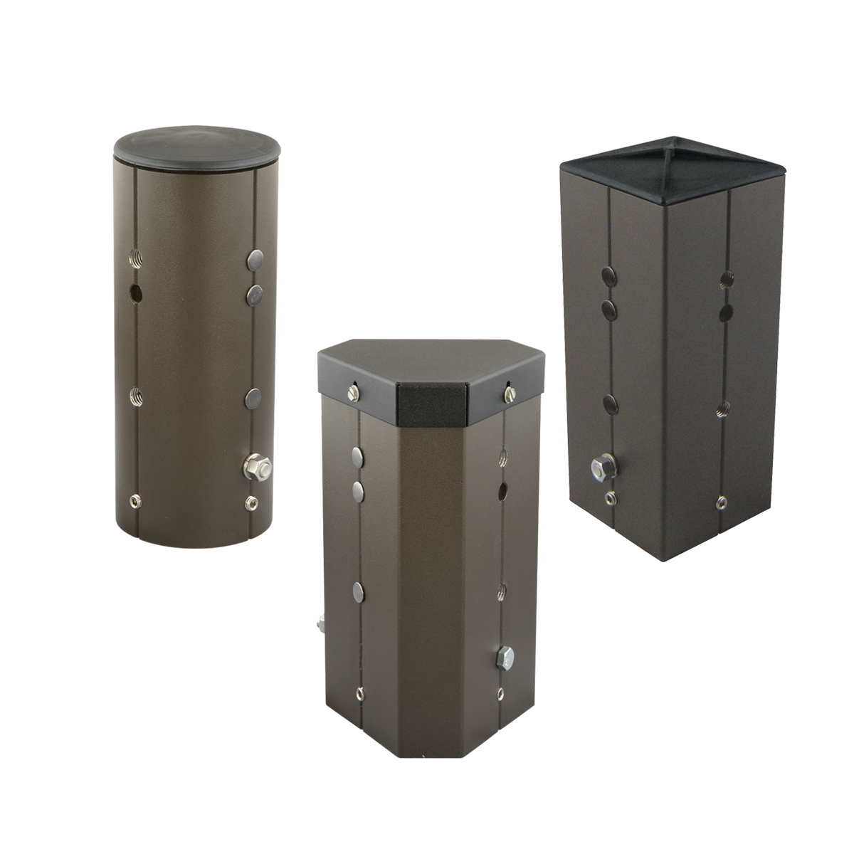 Hubbell® Outdoor Lighting 201-0238-9702 4IN SQUARE PLASTIC END CAP