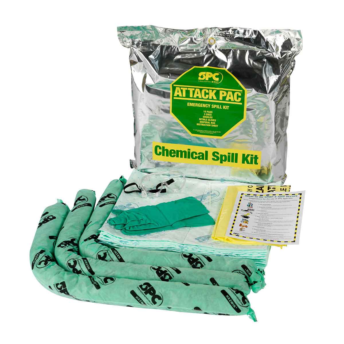 SPC SKO-SAK Emergency Spill Sak Portable Spill Kit Oil Only 
