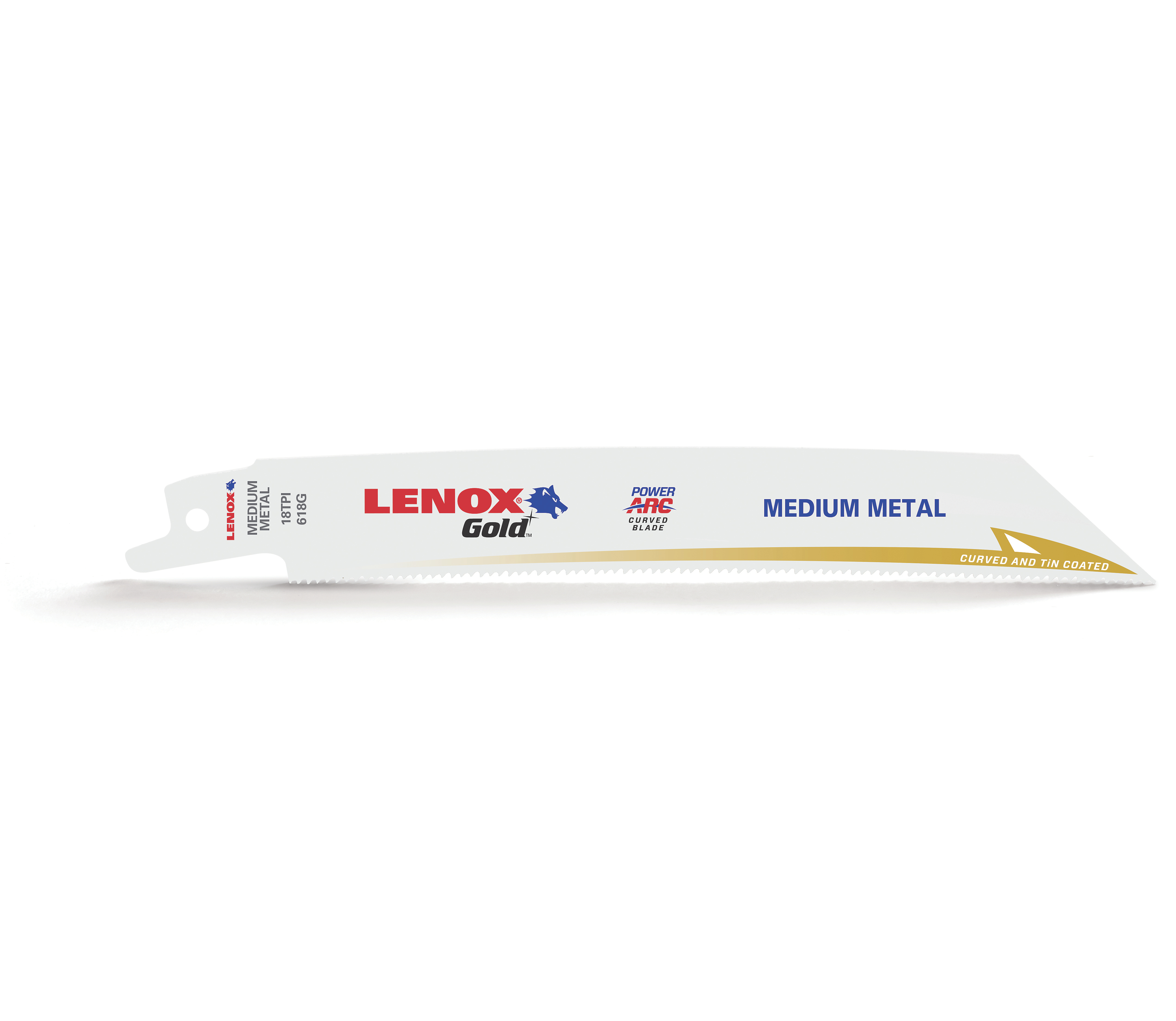 Lenox Ea 618g 6" 18t Mtl Gld Bmtl Recip Blad 615220