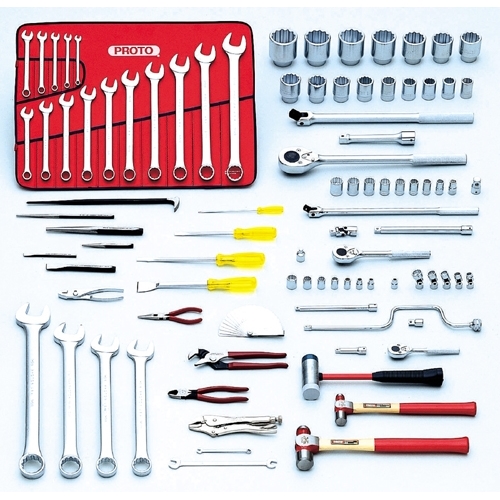 product Proto® JTS-0037PLUM SAE Plumber Tool Set, Bag Tool Storage, 37 Pieces