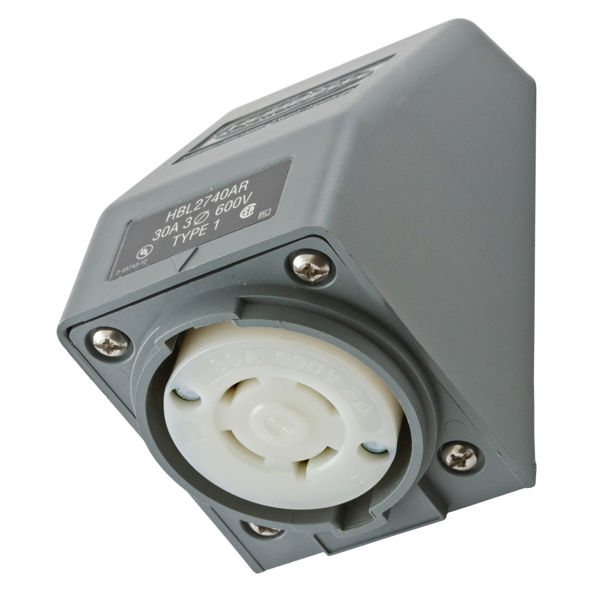 Wiring Device-Kellems HBL2740AR