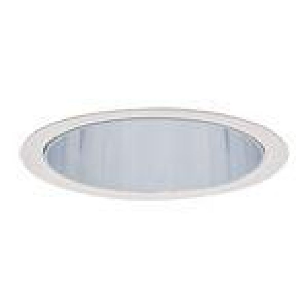 4” L ED Round Trim Lytecaster Lightolier Recessed Downlight Clear Diffused 
