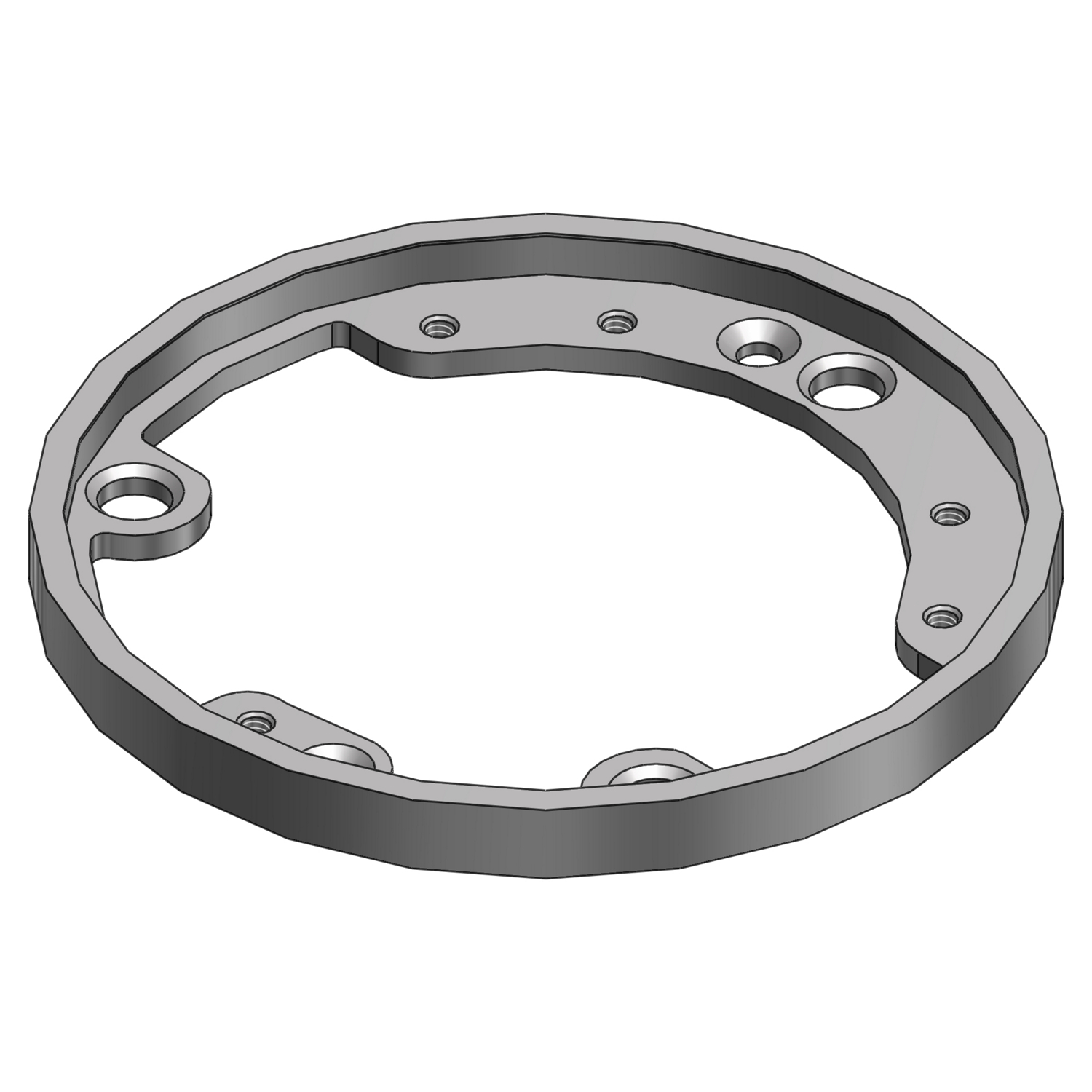 Steel City® 600-4-FL-AL