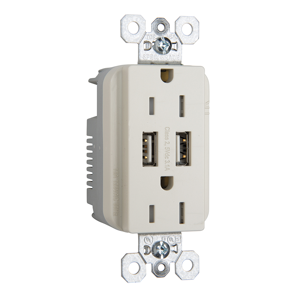 Pass & Seymour® TR5262USBLA