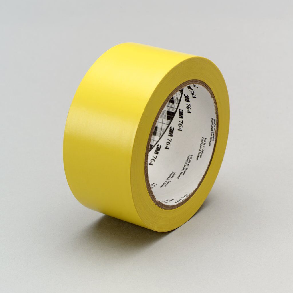 3M™ 051115-23327 High Performance Vinyl Tape, 36 yd L x 48 in W, 5.2 mil THK, Rubber Adhesive, Vinyl Backing, Green