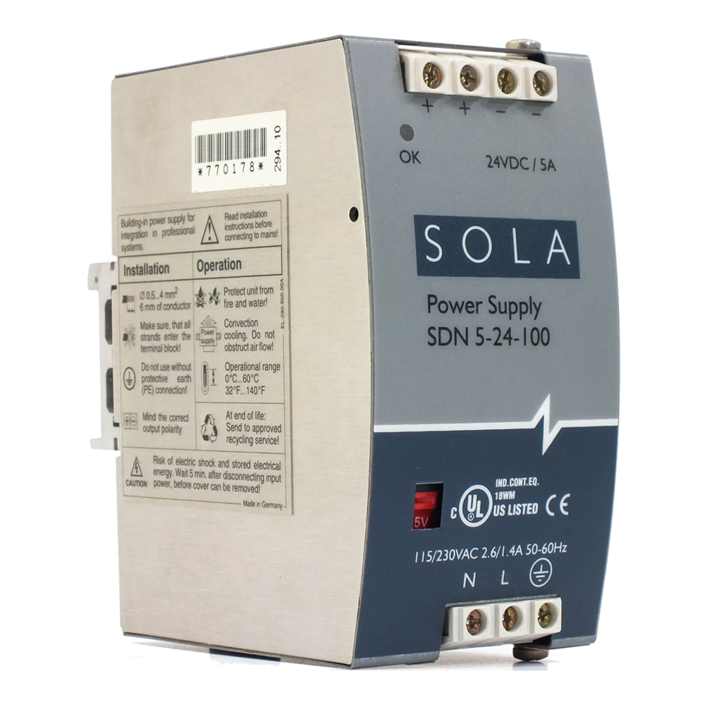 SolaHDSDN4-24-100LP