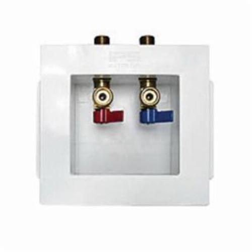 Guy Gray™ 82355 FR-12 Fire Rated Washing Machine Outlet Box With Valve, PVC