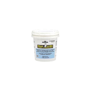 Weld-On® 87710 Seal Lube Gasket Joint Lubricant, 1 qt Poly Tub, Viscous Paste, Amber, 1.20 at 23 deg C