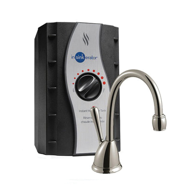 Insinkerator® Involve™ View™ 44716A H-View-SS Instant Hot Water Dispenser, 2/3 gal Capacity, 1/4 in Water, Satin Nickel