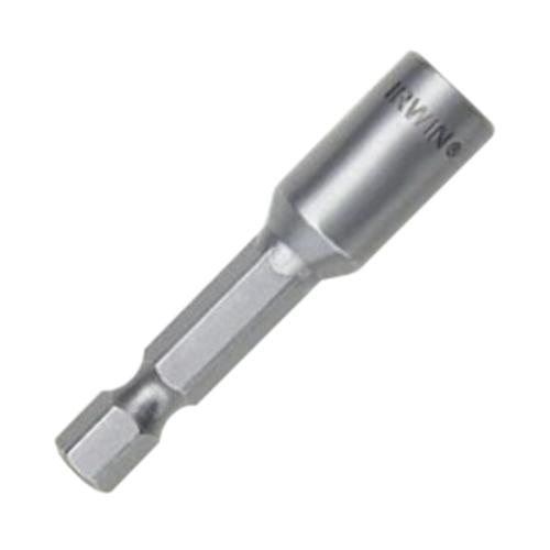 product Irwin® 94712 Lobular Magnetic Nutsetter, 7/16 in Hex Point, Hex Shank, 1-7/8 in OAL, Industrial Grade S2 Steel, Gold
