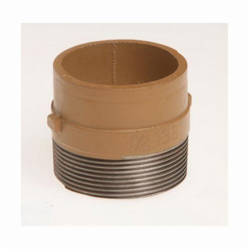 Smith® 2646Y02 Floor Drain Adapter With Caulk Reducer Hub Adapter, 2 in MNPT x No Hub, Cast Iron