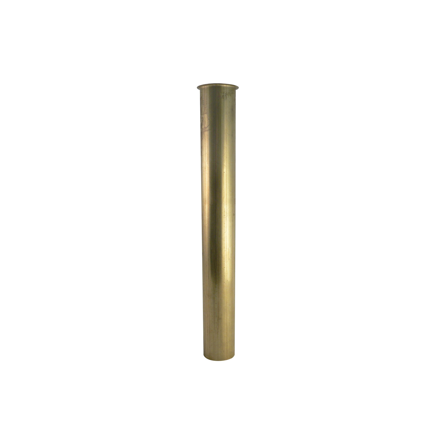 Keeney 214RB Flanged Sink Tailpiece, 1-1/2 in ID x 12 in L, Brass