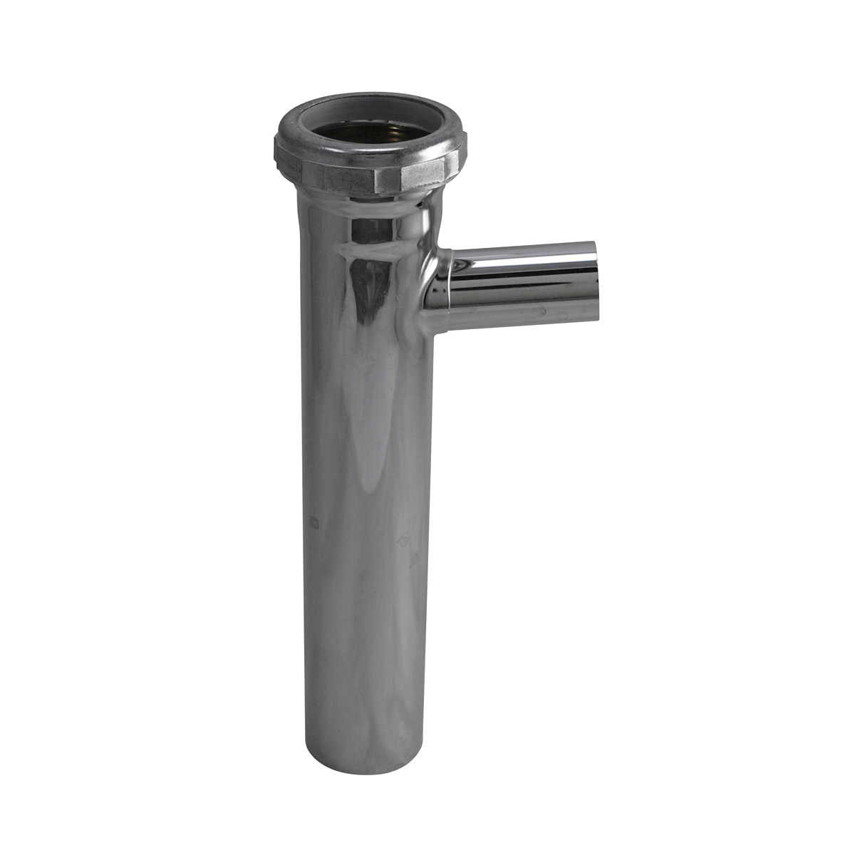 Keeney 54SN Branch Tailpiece, 1-1/2 in Pipe, 8 in L, 22 ga, Slip Joint Connection, Brass, Import
