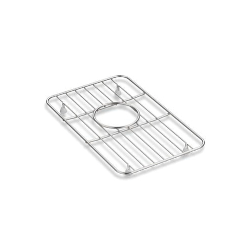 Kohler® 5874-ST Small Sink Rack, Whitehaven®, 9-1/8 in L x 14-1/2 in W x 1-5/16 in H, Stainless Steel