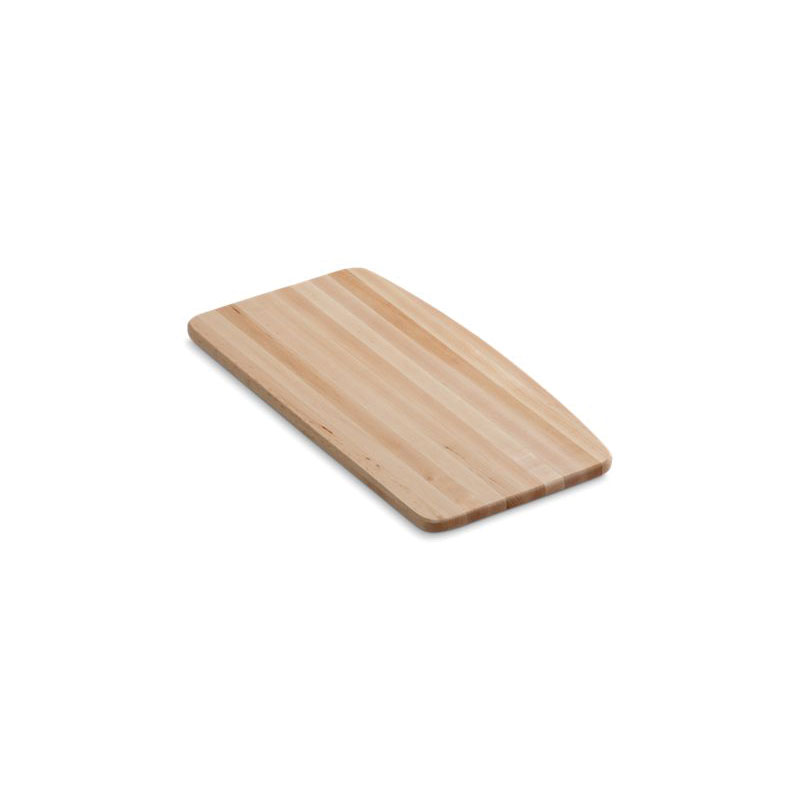 Kohler® 6624-NA Cutting Board, Deerfield®, 18-1/8 in L x 10 in W x 1-1/4 in THK, Hardwood