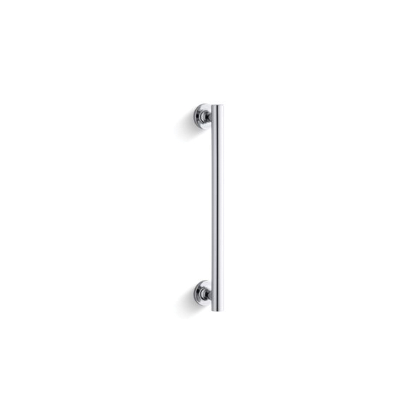 Kohler® 705767-SHP Contemporary Style Pivot Handle, Purist®, 14 in L x 2-1/2 in W, Brass, Bright Polished Silver