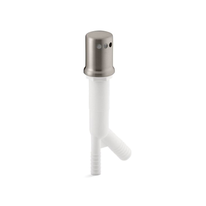 Kohler® 9110-VS Air Gap Body, For Use With Kitchen Pipe, Plastic, Stainless Steel