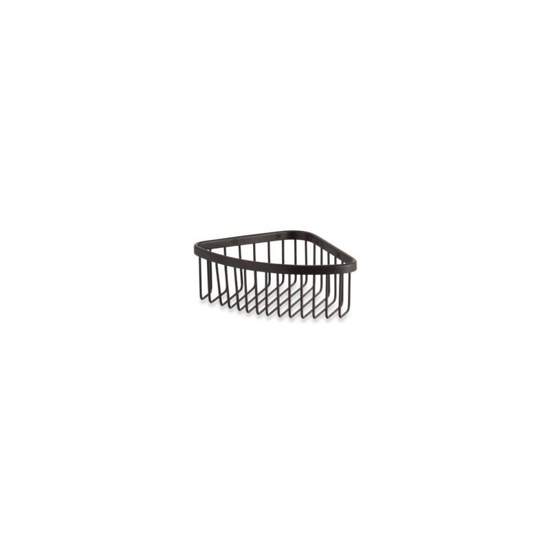 Kohler® 1896-2BZ Medium Shower Basket, 6-1/4 in W x 6-1/4 in D x 3 in H, Stainless Steel, Oil Rubbed Bronze