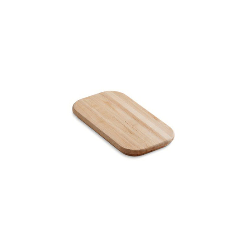 Kohler® 3370-NA Cutting Board, Staccato™, 14-7/8 in L x 8-1/2 in W x 1-1/4 in THK, Hardwood