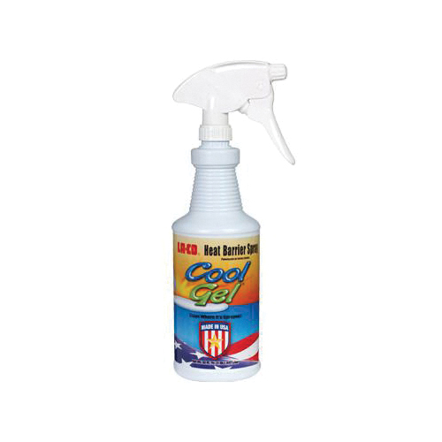 LA-CO® 011513 Cool Gel® Heat Barrier Spray, 16 oz Spray Pump Bottle, Gel, Clear