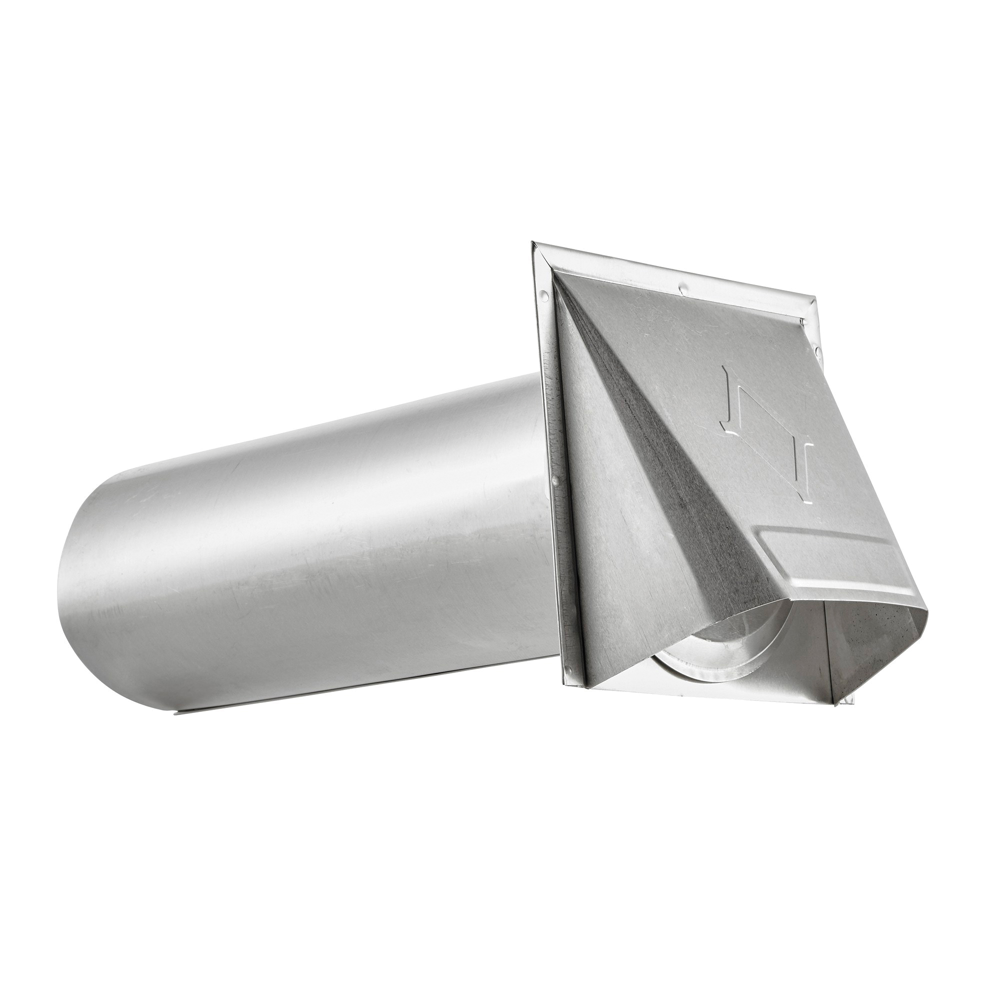 Lambro 544 Hood Vent With 11 in Tail Pipe, 4 in Dia, 2-1/2 in Hood Opening, 11 in Tube, Domestic