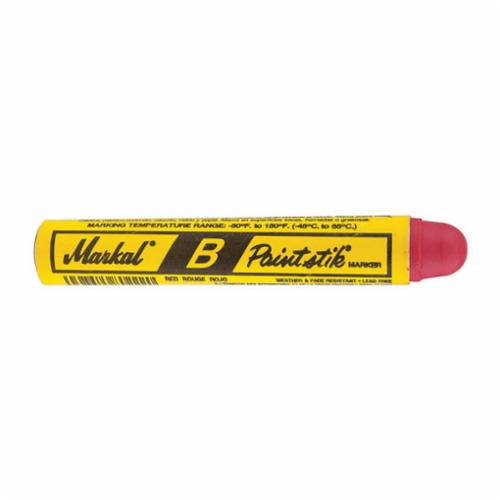 Markal® 080221 B® Paintstik® Solid Paint Crayon, 11/16 in Round Tip, Yellow
