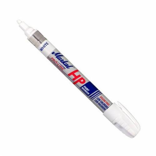 Markal Pro-Line HP Paint Marker 96960, Medium Bullet Tip, White