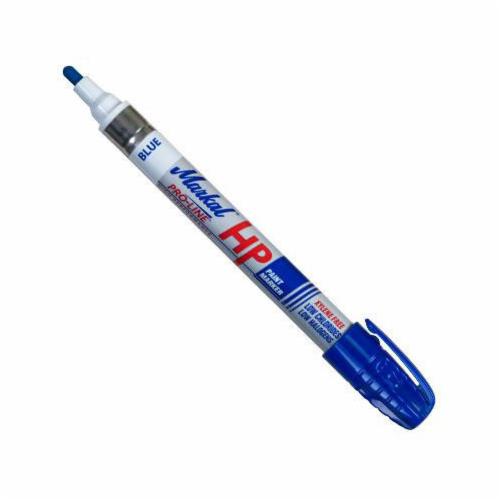 MARKAL 96965 PRO-LINE HP Paint Marker, 1/8 in Tip, Medium, Blue