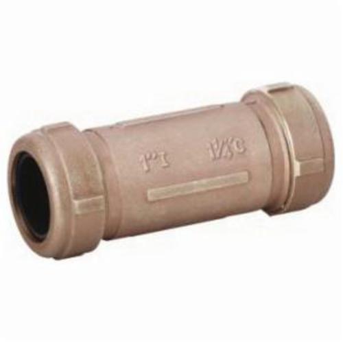 Matco-Norca™ 450L03LF 450LLF Long Compression Coupling, 1/2 x 3/4 in Nominal, IPS x CTS End Style, Brass, Import