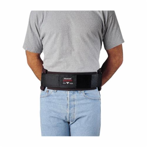 ProFlex® 11603 1100SF Standard Back Support Brace With Suspenders, M, 30 to 34 in Fits Waist, 8 in W, 280D Spandex®, Black, Hook and Loop Closure