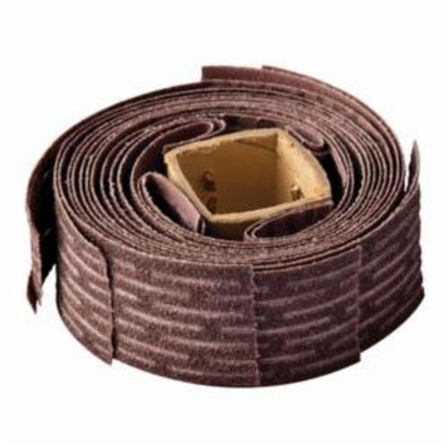 product Merit® 08834144460 MMI-3020 Interleaf Mandrel Mount Coated Flap Wheel, 3 in Dia Wheel, 2 in W Face, 1/4 in Dia Shank, 120 Grit, Fine Grade, Ceramic Abrasive
