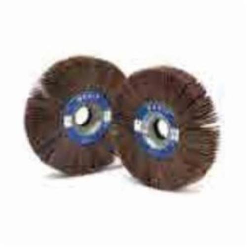 product Tiger® 52027 Stem Mount Coated Abrasive Flap Wheel, 3 in Dia Wheel, 1 in W Face, 1/4 in Dia Shank, 60 Grit, Medium Grade, Aluminum Oxide Abrasive