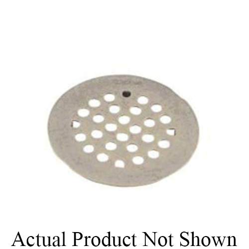 Moen® 101663P Snap-In Tub/Shower Drain Cover, Kingsley®, 4-1/4 in W, 4-1/4 in Dia, Polished Brass, Domestic