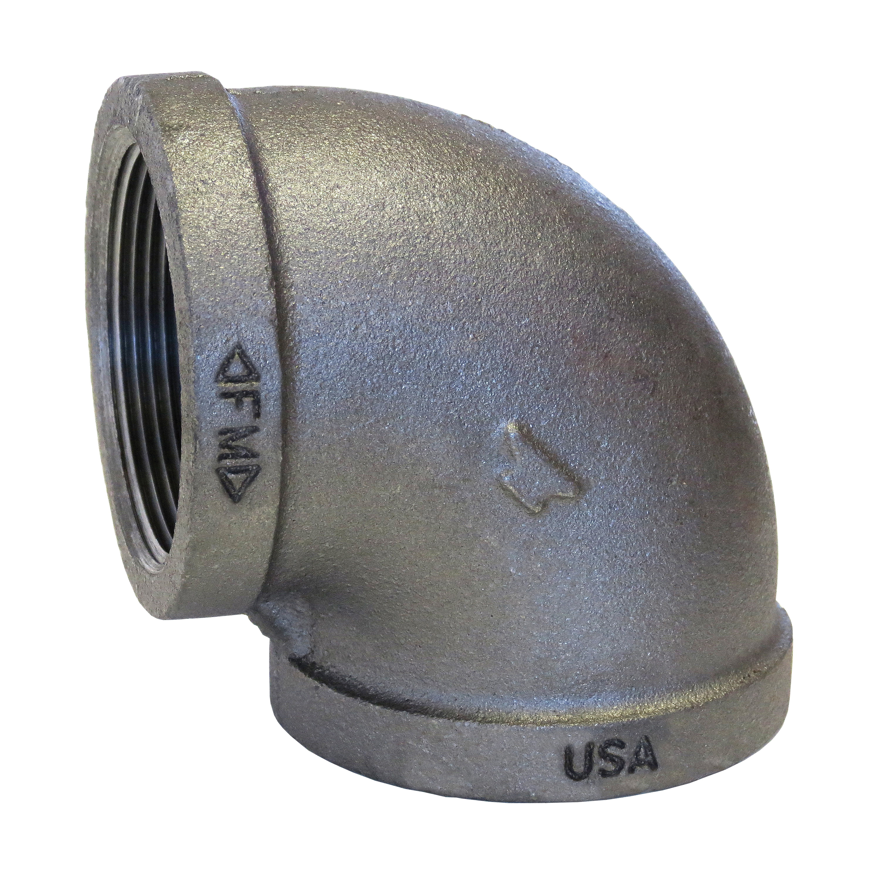 SPF/Anvil™ 0811001007 FIG 3101 90 deg Pipe Elbow, 3/4 in Nominal, FNPT End Style, 150 lb, Malleable Iron, Galvanized, Import