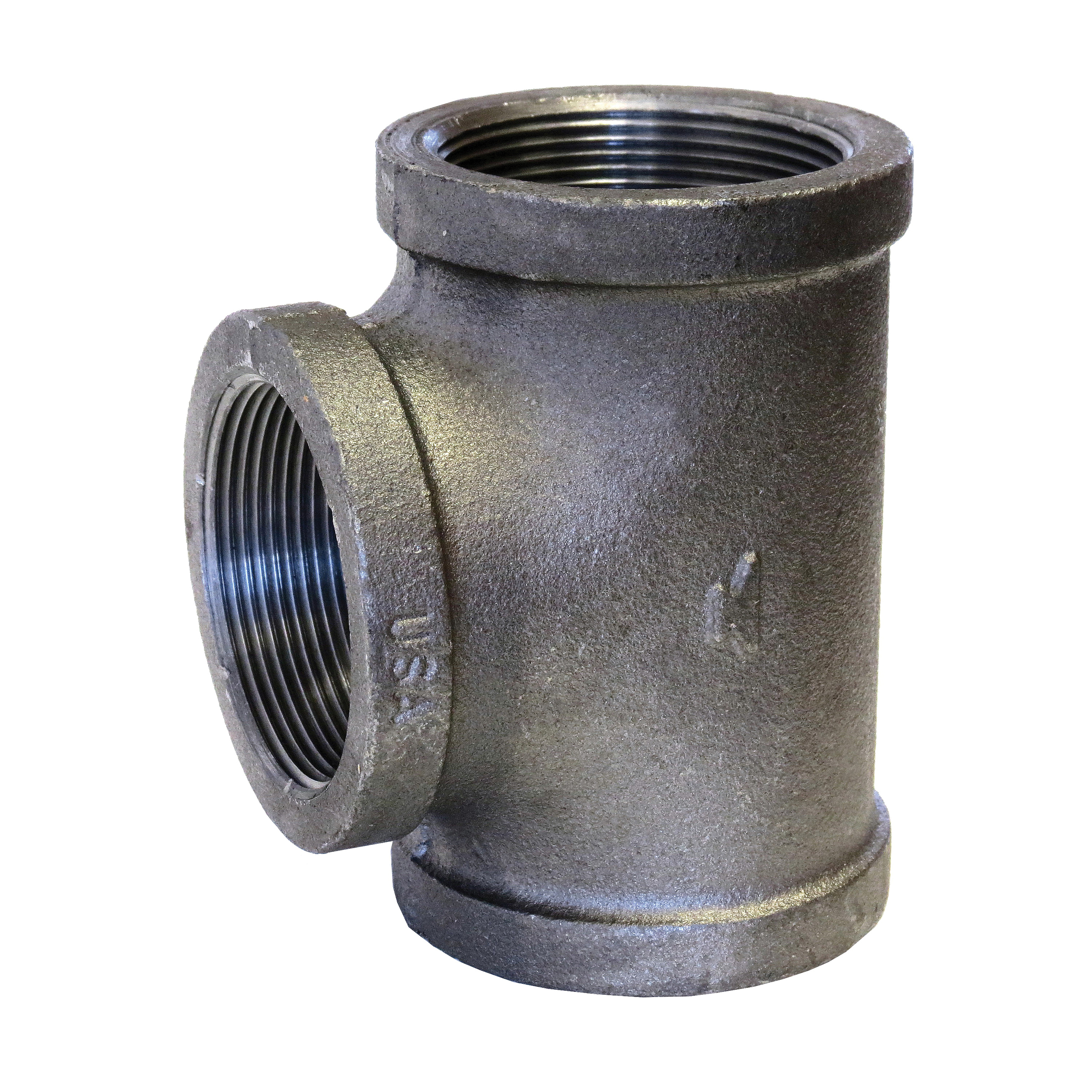 SPF/Anvil™ 0811030006 FIG 3105 Straight Pipe Tee, 3/4 in Nominal, FNPT End Style, 150 lb, Malleable Iron, Galvanized, Import