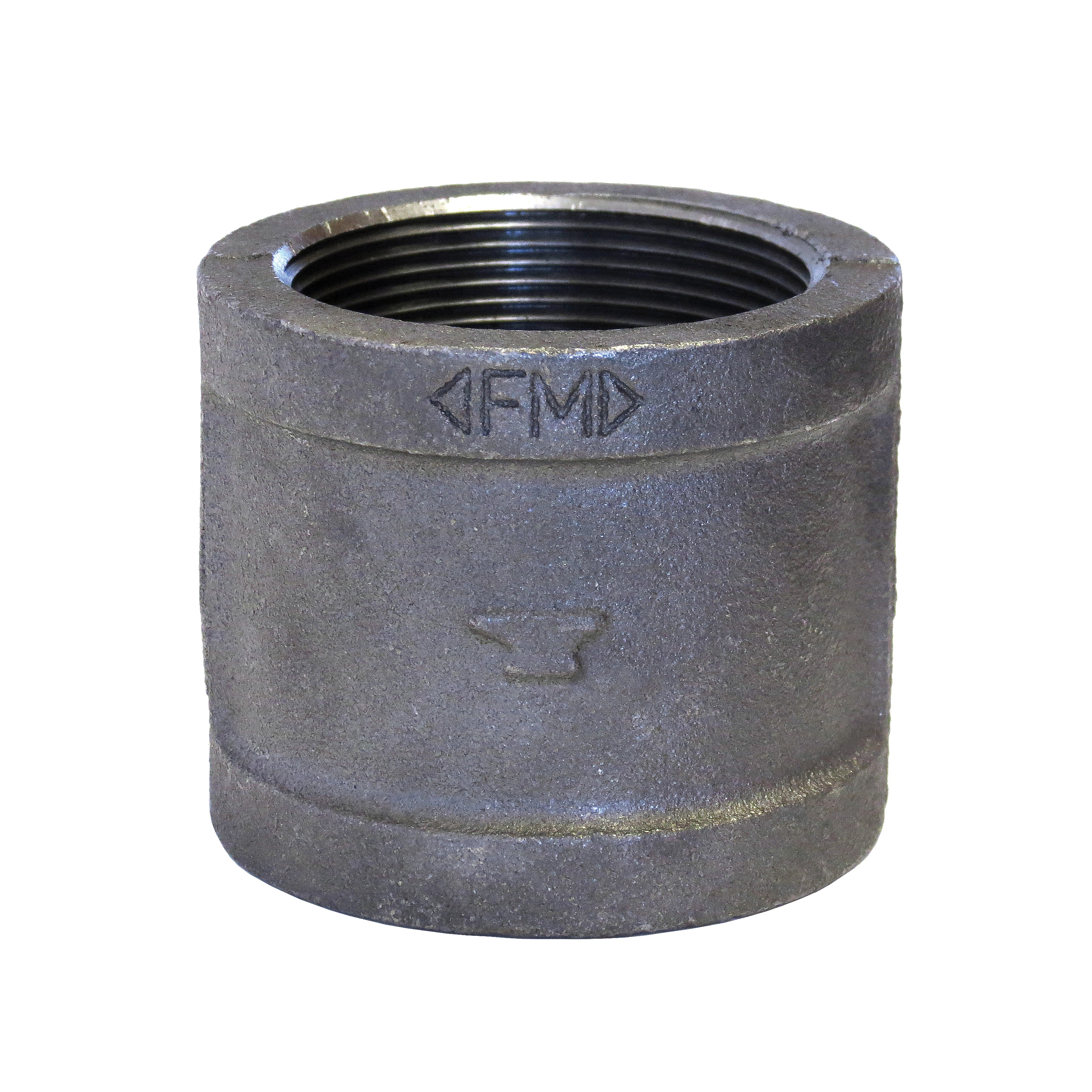 SPF/Anvil™ 0810080408 FIG 3121 Pipe Coupling, 3/4 in Nominal, FNPT End Style, 150 lb, Malleable Iron, Black Oxide, Import