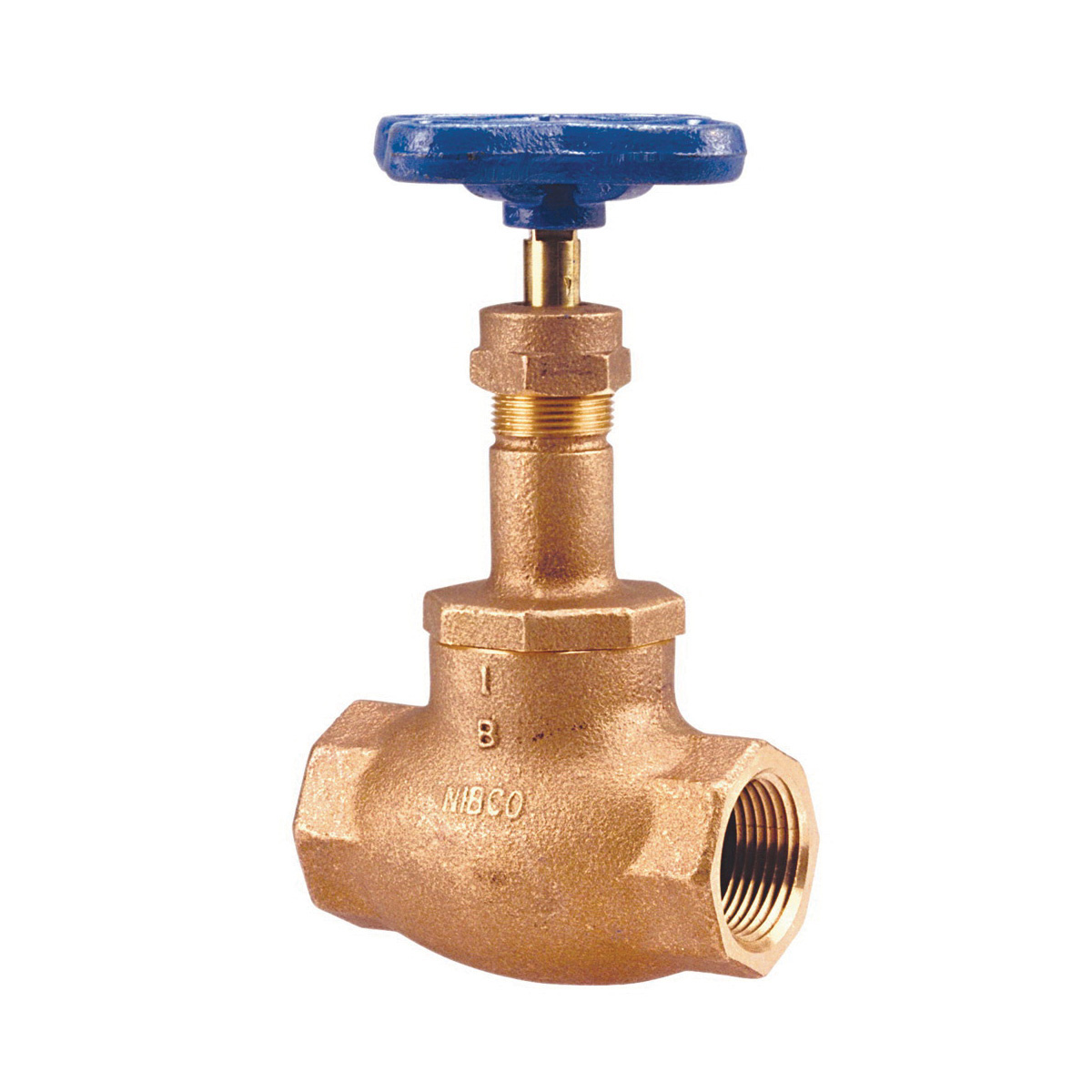 NIBCO® NL2K00D T-211-Y Globe Valve, 2 in Nominal, FNPT End Style, 125 lb, Bronze Body, Hand Wheel Actuator, Domestic