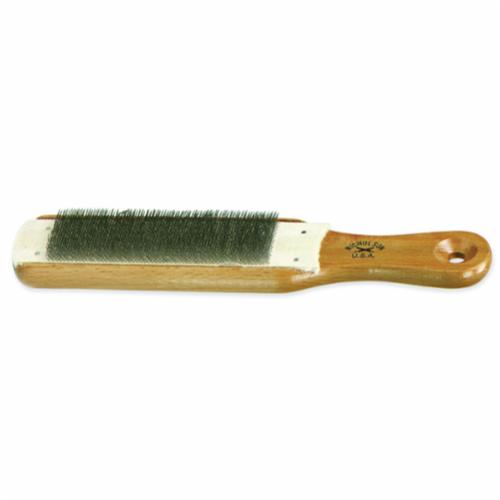 CRESCENT NICHOLSON® 21458 File and Rasp Cleaner, 10 in L, Wood Handle