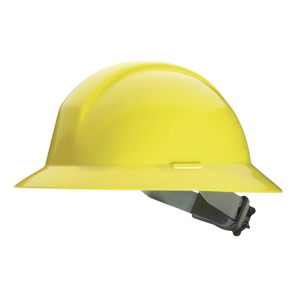 White Thomas Scientific Ratchet Adjustment Honeywell A49R010000 A49R Everest Full Brim Hard Hat 
