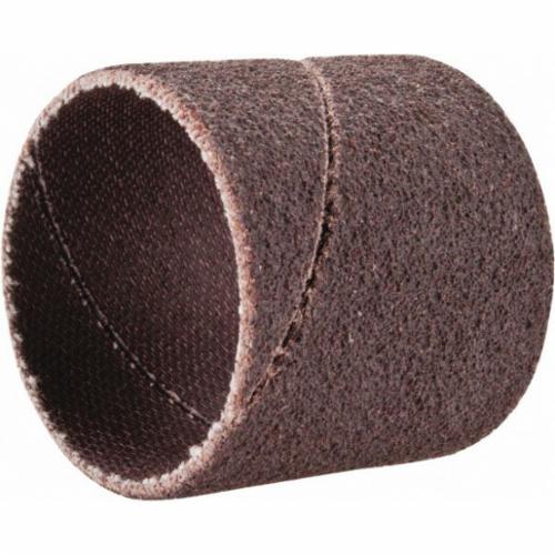 product Merit® 08834196053 Coated Spiral Band, 1/2 in Dia x 1-1/2 in L, 60 Grit, Coarse Grade, Aluminum Oxide Abrasive