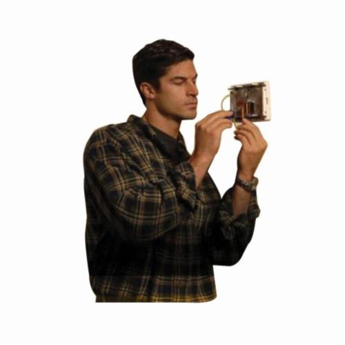 Broan BK142LWH Builder Kit Chime with Two-Lighted Pushbuttons and Junction Box Transformer White