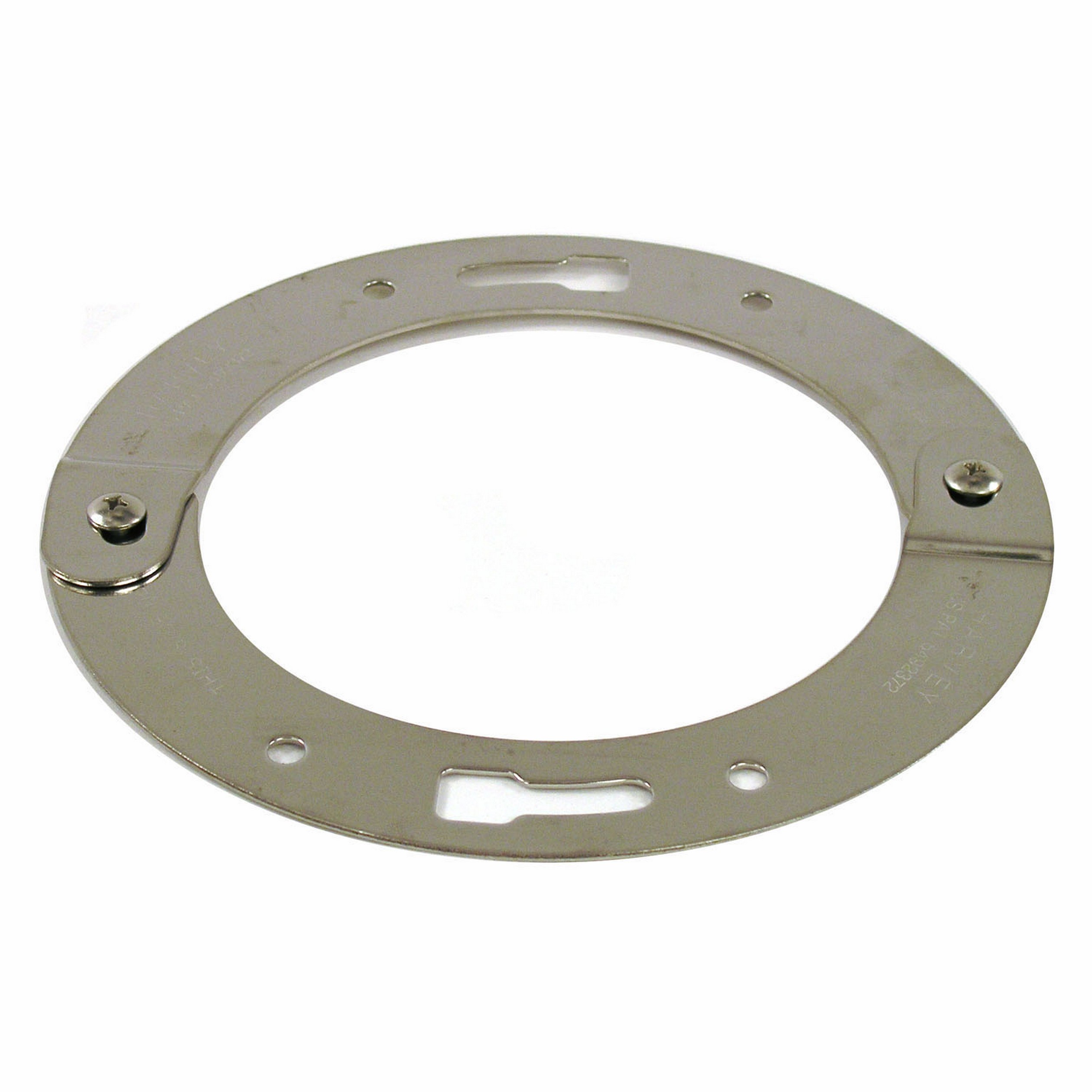 William H. Harvey 014710 Anchor Flange Kit, For Use With Floor to Stabilize Toilet, Stainless Steel