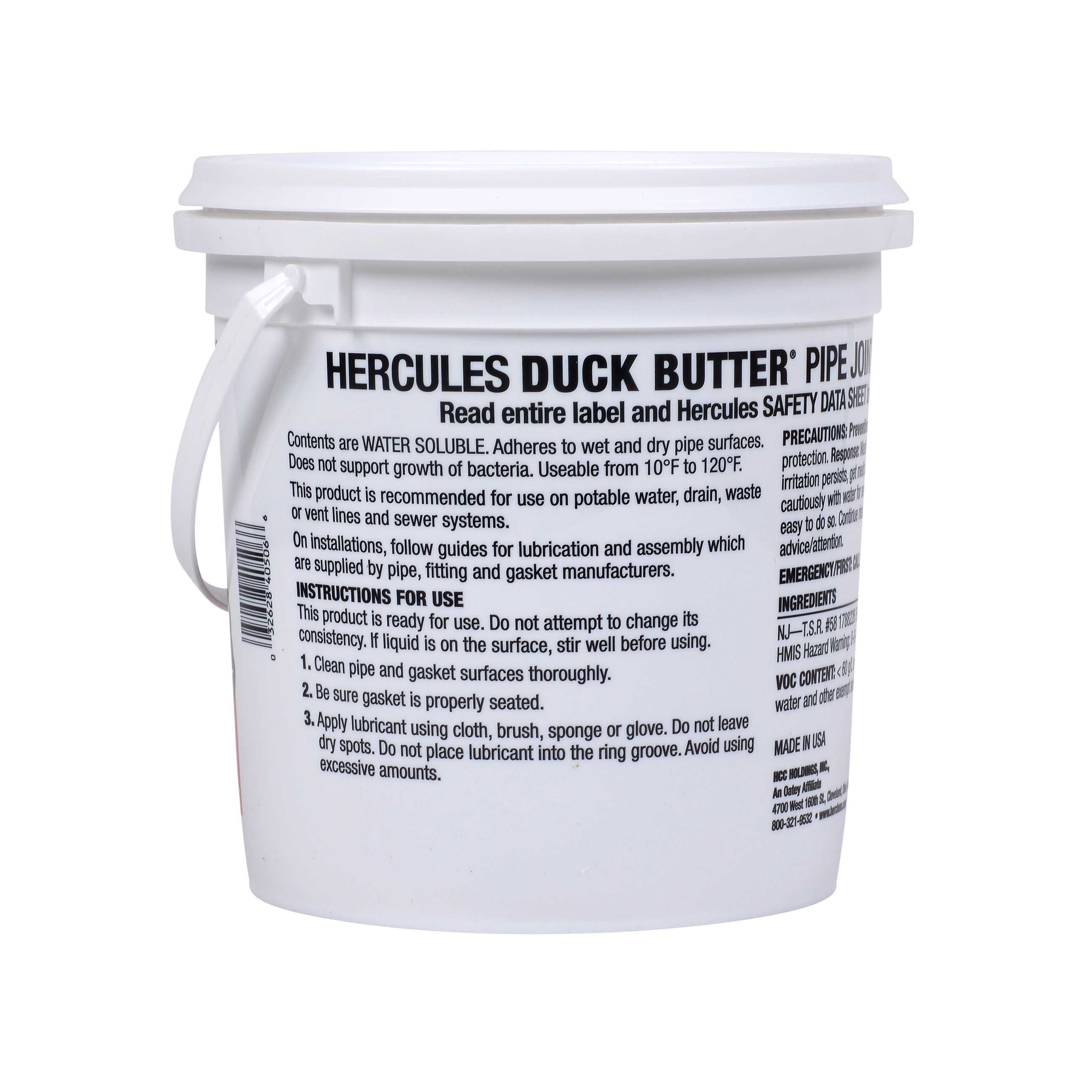 Hercules Duck Butter Oatey.
