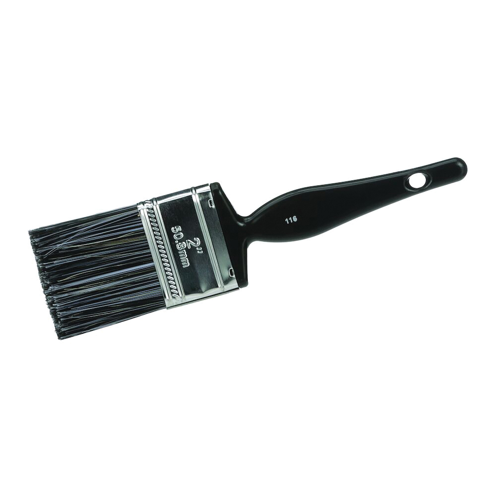 Osborn 0007037600 Economy Grade Paint Brush, 3 in Foam Brush, Wood Handle, Latex, Stain Oil Paints, Varnishes