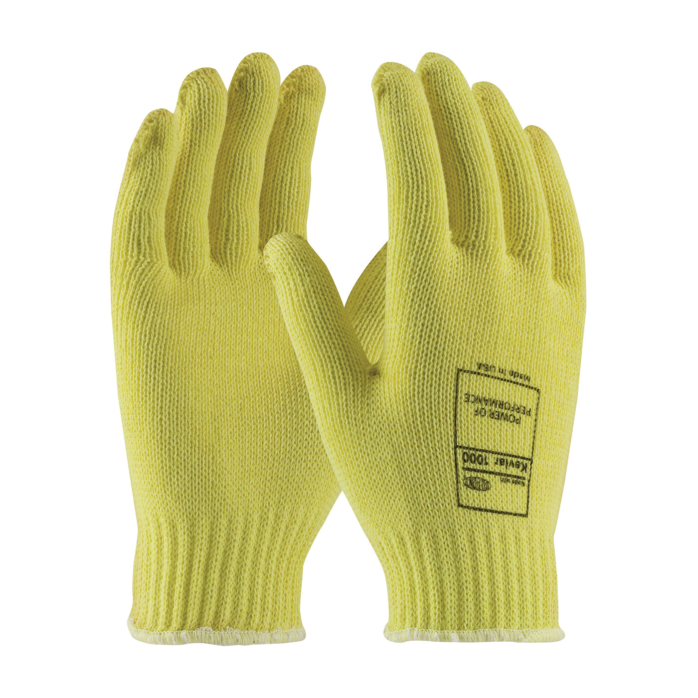 PIP® Kut-Gard® 07-K200/L Lightweight Unisex Cut Resistant Gloves, L, Uncoated Coating, DuPont™ Kevlar® Fiber, Elastic/Knit Wrist Cuff, Resists: Cut, Heat and Flame, ANSI Cut-Resistance Level: A2